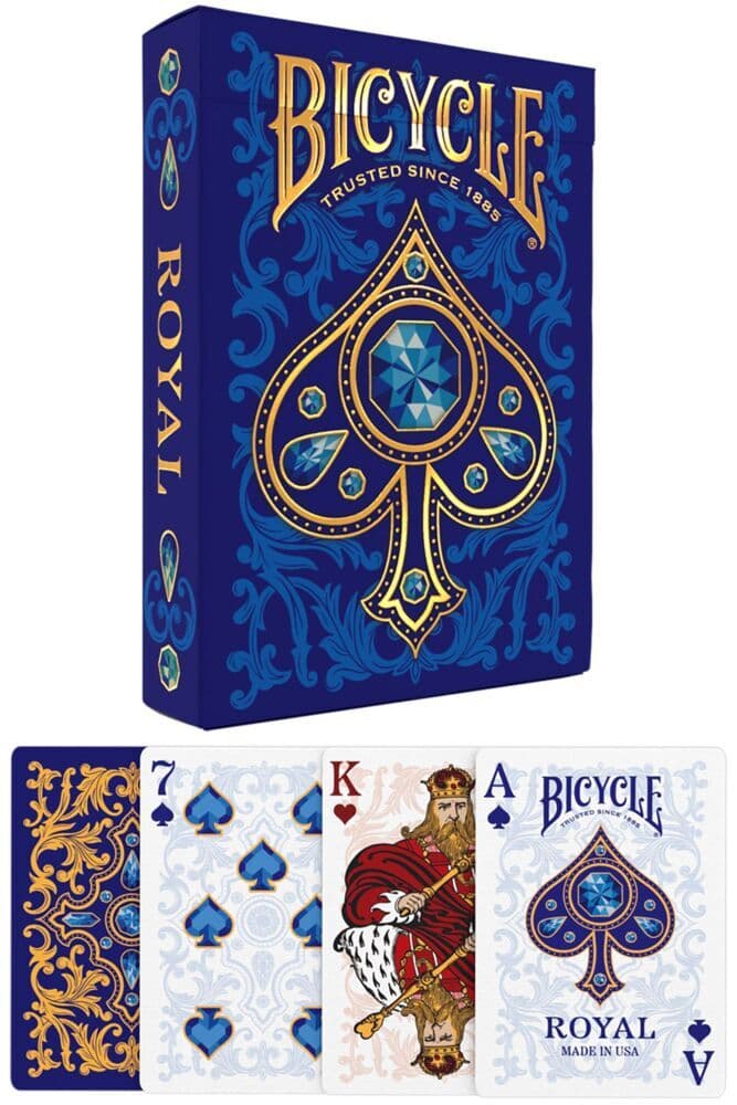 Bicycle Royal, (Designer Spielkarten, Poker, Skat...)