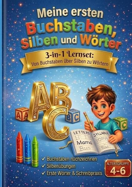 Deutsches Alphabet - Schreiben lernen leicht gemacht