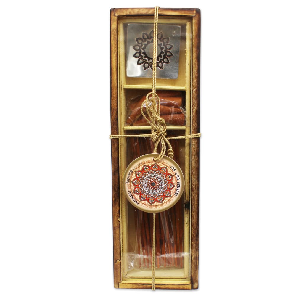 Patchouli RS-Geschenkset mit Metall-Halter