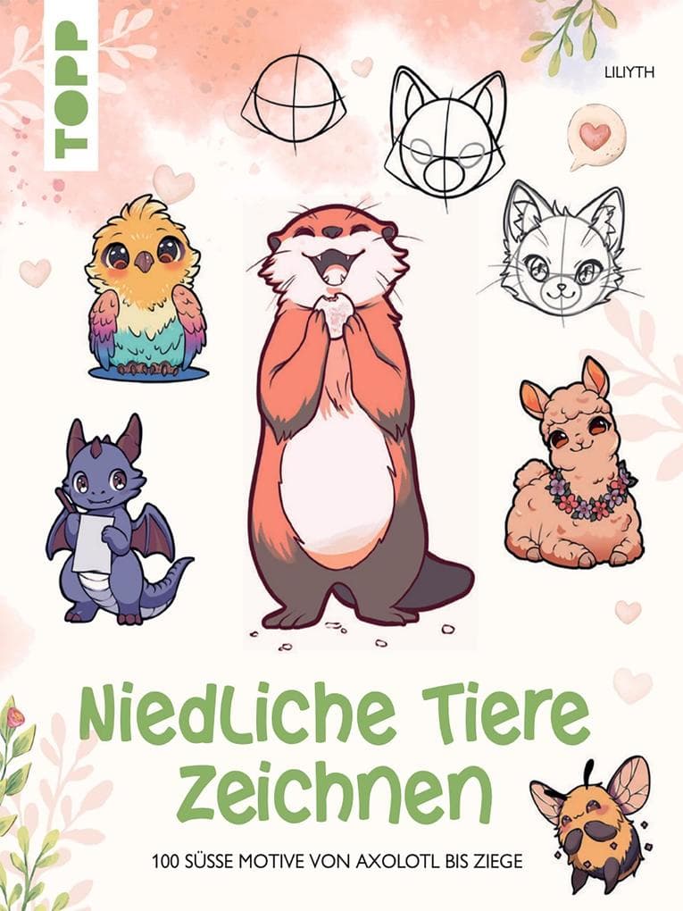 Niedliche Tiere zeichnen