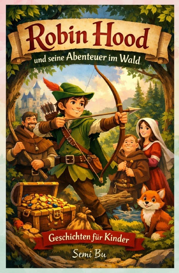 Robin Hood und seine Abenteuer im Wald