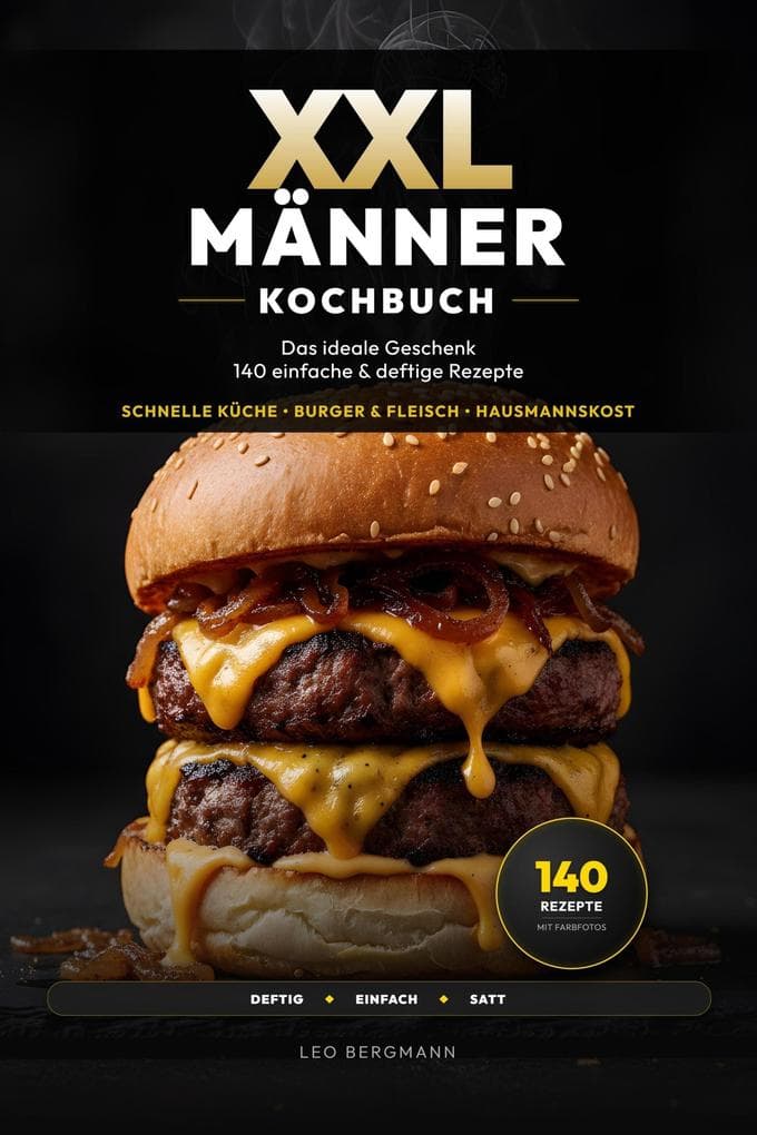 XXL Männer-Kochbuch