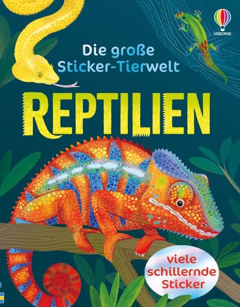 Die große Sticker-Tierwelt: Reptilien