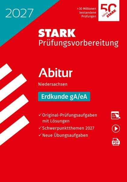 STARK Erdkunde gA/eA - Abitur 2027 Niedersachsen - Prüfungsvorbereitung
