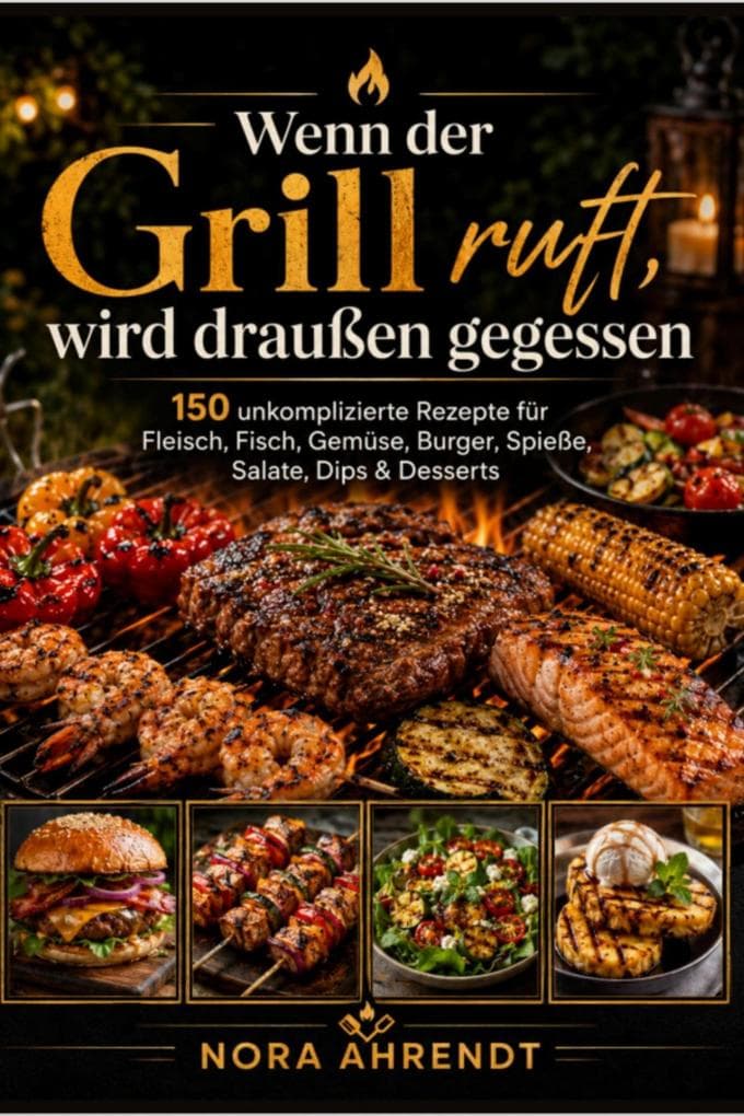 Wenn der Grill ruft, wird draußen gegessen