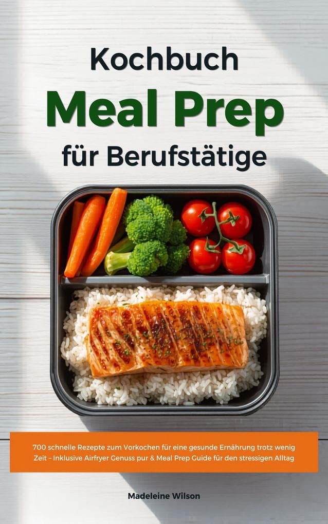 Meal Prep Kochbuch für Berufstätige: 700 Rezepte zum Vorkochen