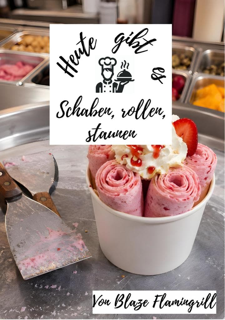Heute gibt es - Schaben, rollen, staunen