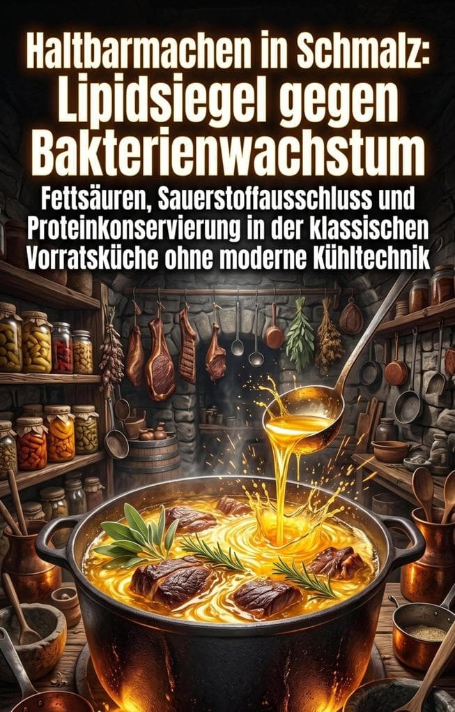 Haltbarmachen in Schmalz: Lipidsiegel gegen Bakterienwachstum