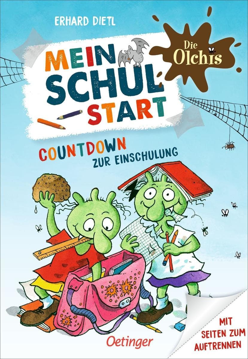 Mein Schulstart. Countdown zur Einschulung mit den Olchis