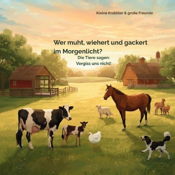 Wer muht, wiehert und gackert im Morgenlicht?