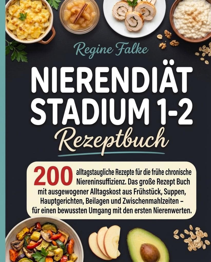 Nierendiät Stadium 1-2 Rezeptbuch