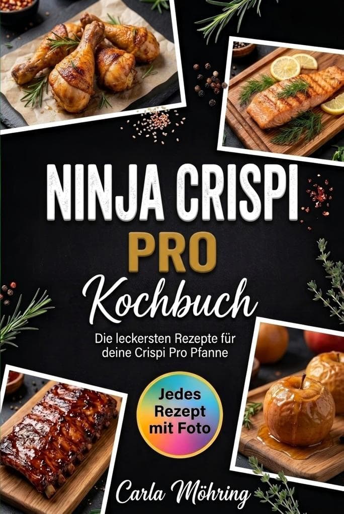 Ninja Crispi Pro Kochbuch- Jedes Rezept mit Foto