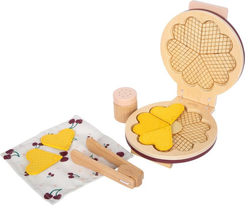 Waffeleisen-Set rot "tasty