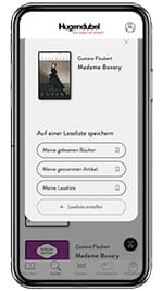 Hugendubel App Individuelle Leselisten