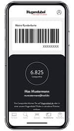 Hugendubel App mit der Kundenkarte nutzen