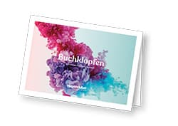 Geschenkkarte Buchklopfen