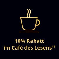 10% Rabatt im Café des Lesens