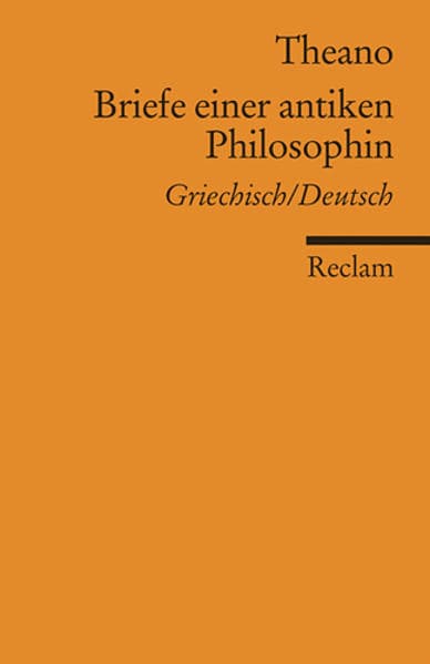 Briefe einer antiken Philosophin. Griechisch/Deutsch