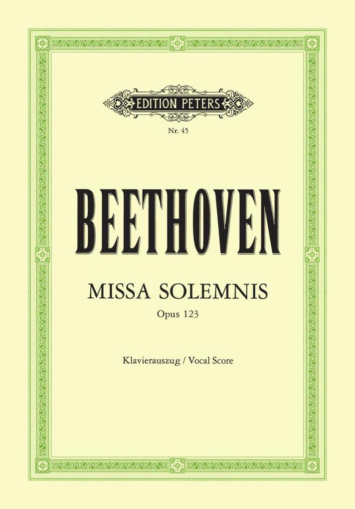 Missa solemnis D-Dur op. 123