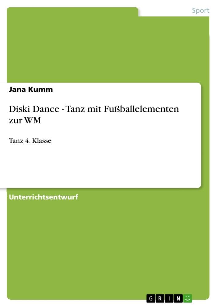 Diski Dance - Tanz mit Fußballelementen zur WM