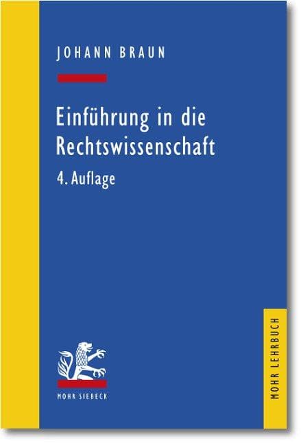 Einführung in die Rechtswissenschaft