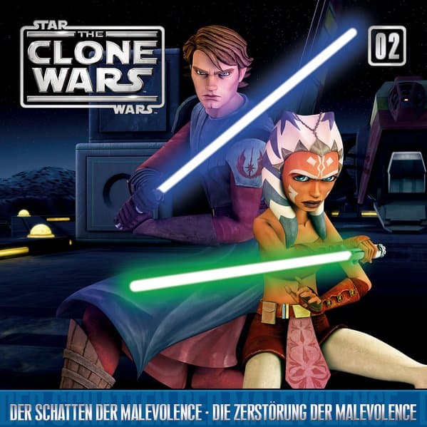 Star Wars, The Clone Wars - Der Schatten der Malevolence - Die Zerstörung der Malevolence, 1 Audio-C