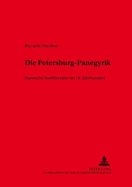 Die Petersburg-Panegyrik