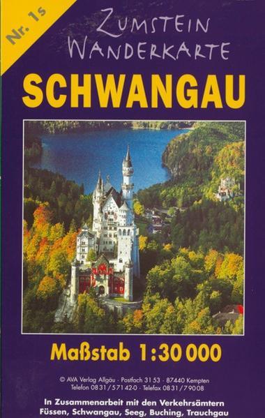 Zumstein Wanderkarte Schwangau