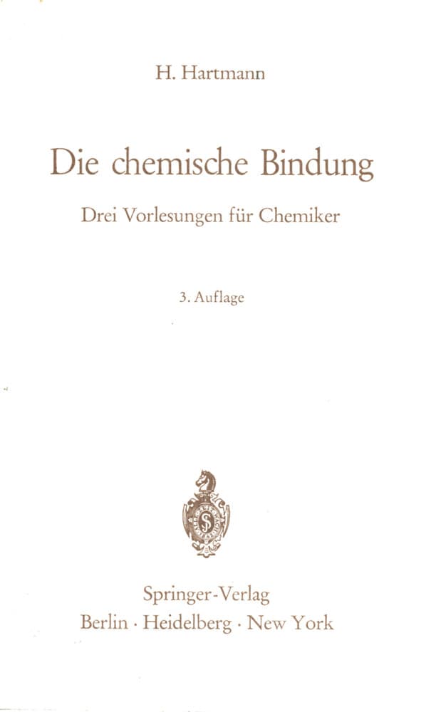 Die chemische Bindung