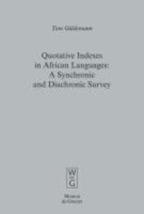 Quotative Indexes in African Languages