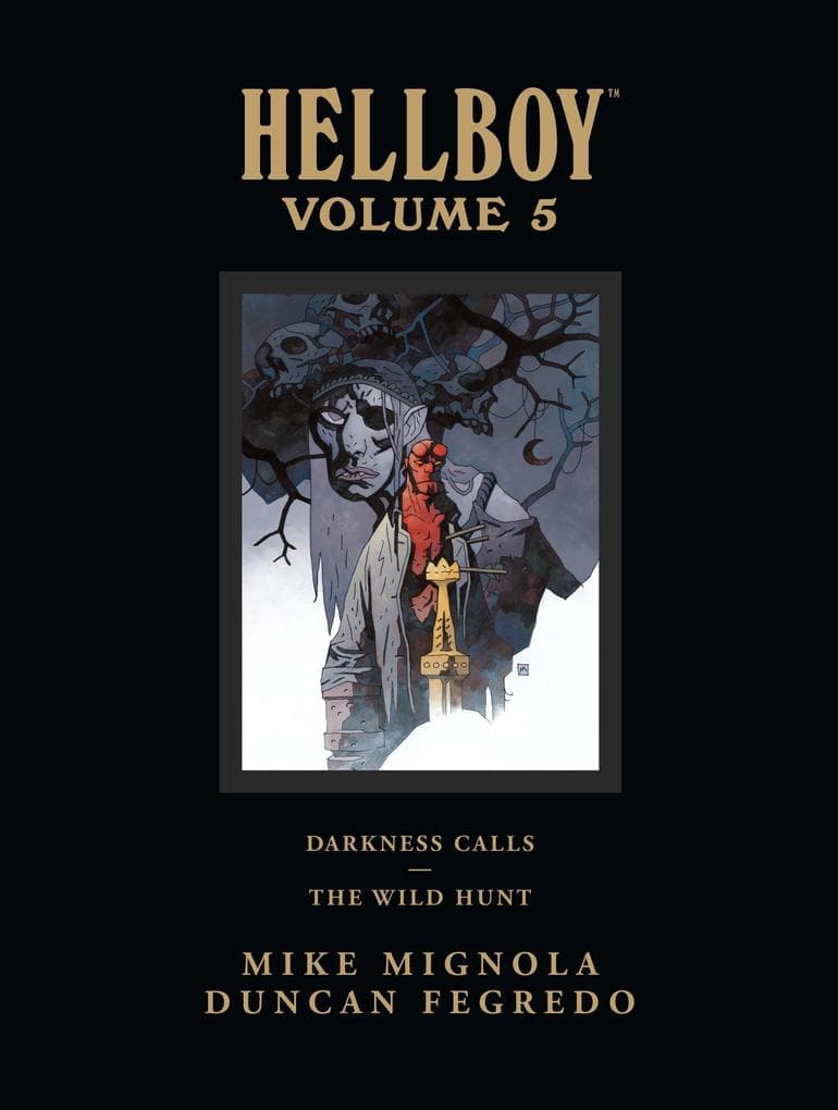 Hellboy Library Edition Volume 5: Darkness Calls and the Wild Hunt