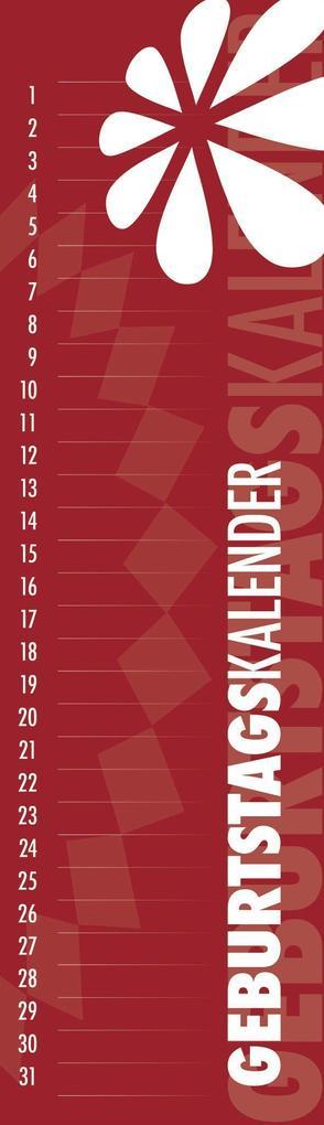 Geburtstagskalender Mini immerwährend