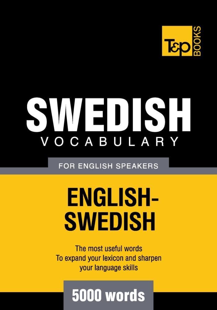 Swedish vocabulary for English speakers - 5000 words