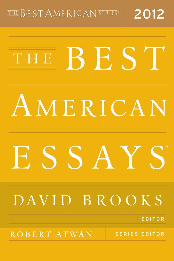 Best American Essays 2012