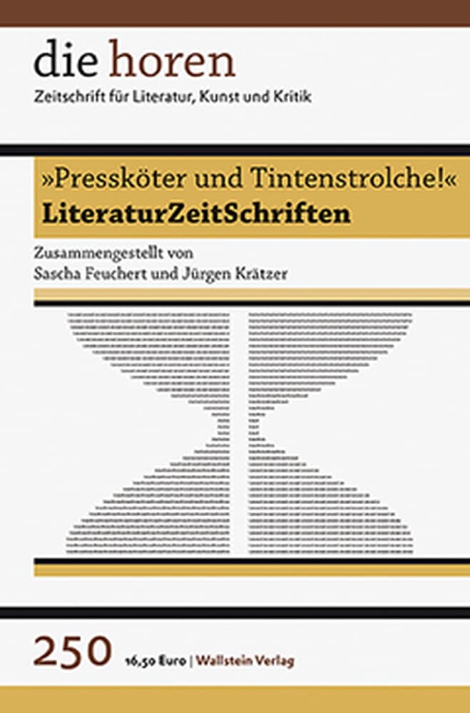 »Pressköter und Tintenstrolche!«