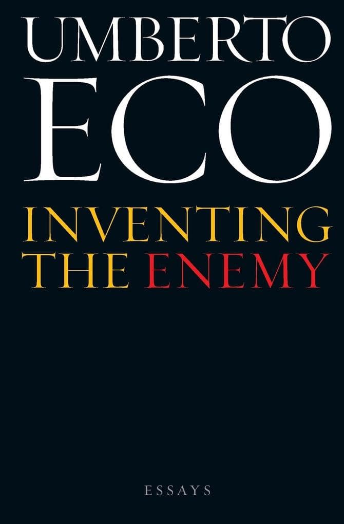 Inventing the Enemy