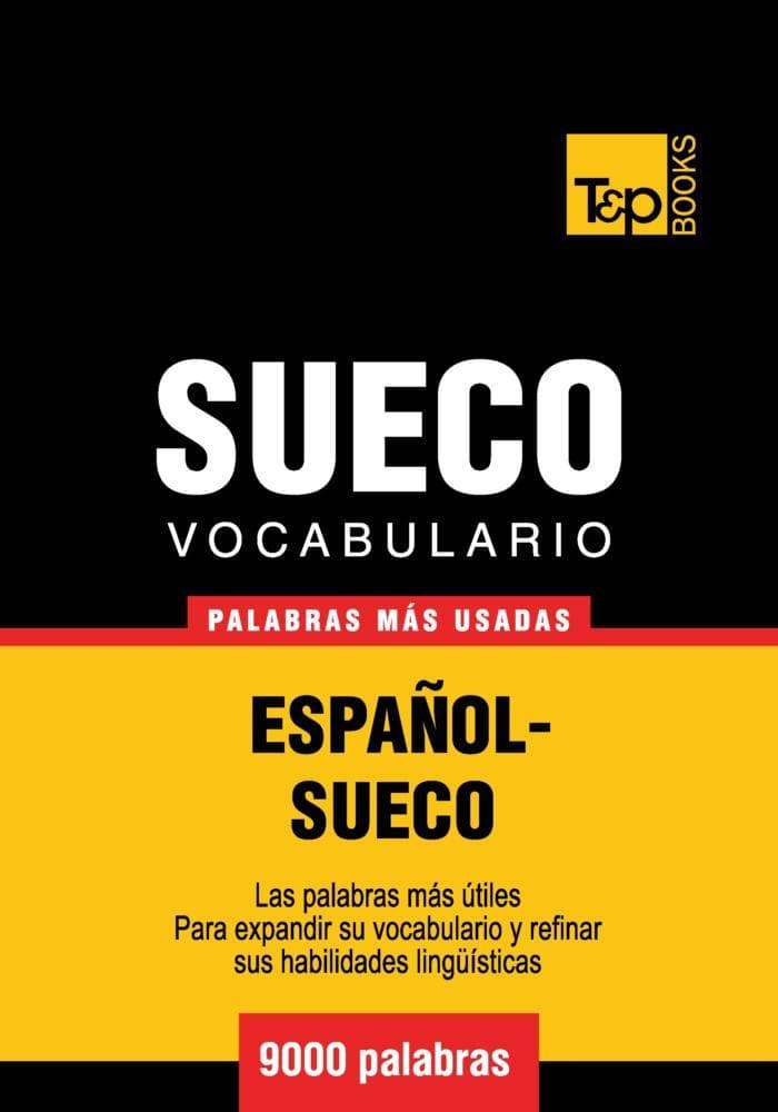 Vocabulario español-sueco - 9000 palabras más usadas