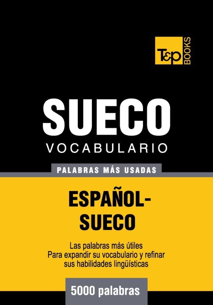 Vocabulario español-sueco - 5000 palabras más usadas