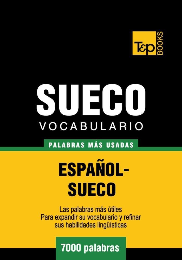 Vocabulario español-sueco - 7000 palabras más usadas