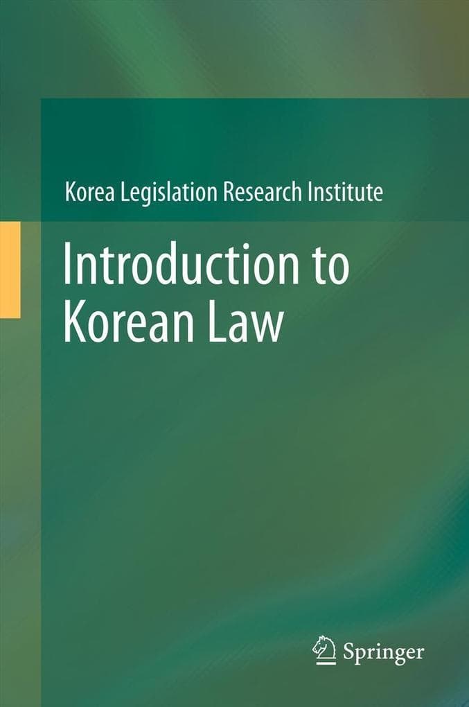 Introduction to Korean Law