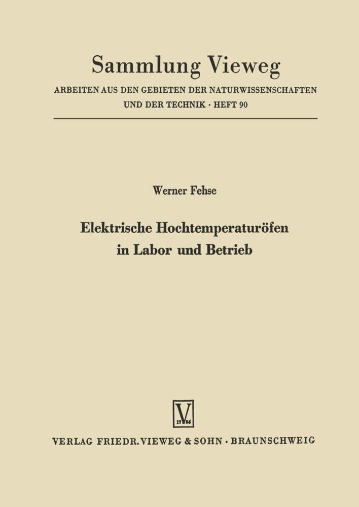 Elektrische Hochtemperaturöfen in Labor und Betrieb