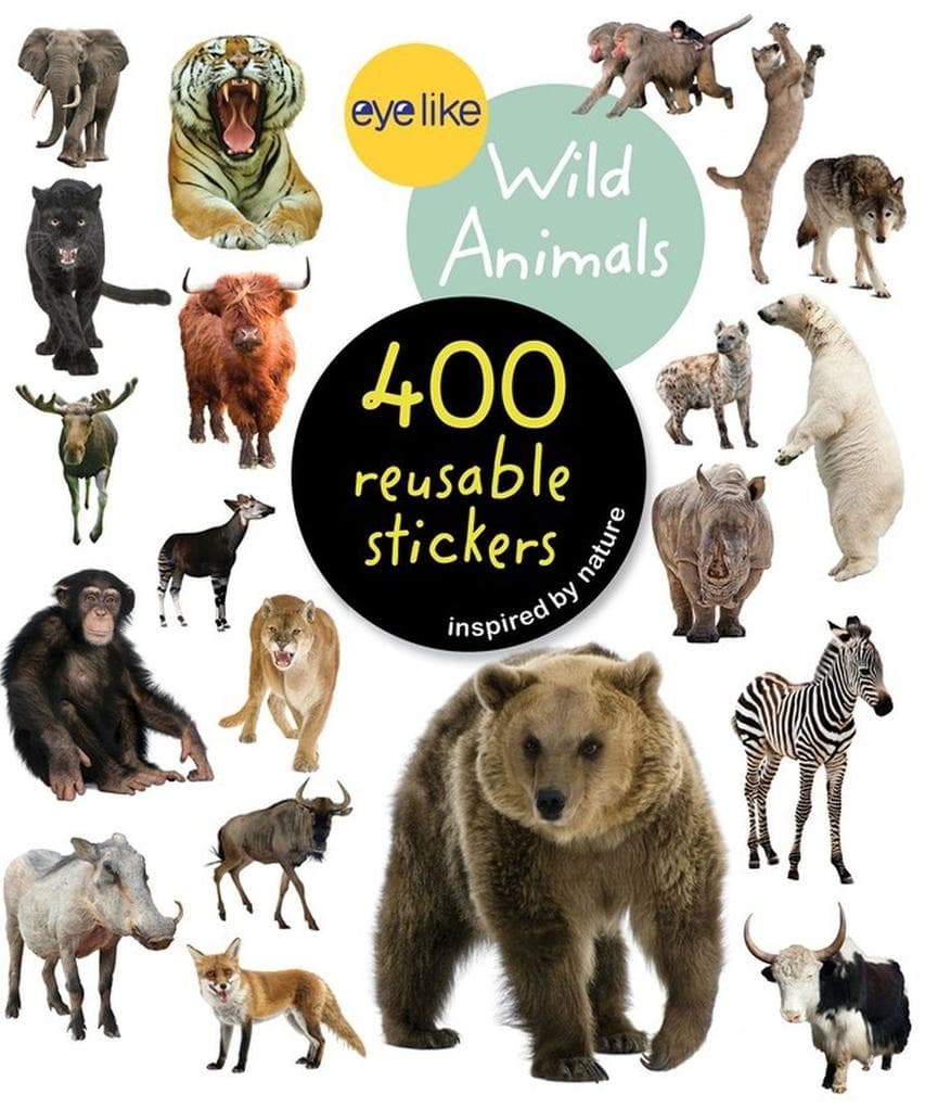 Eyelike Stickers: Wild Animals