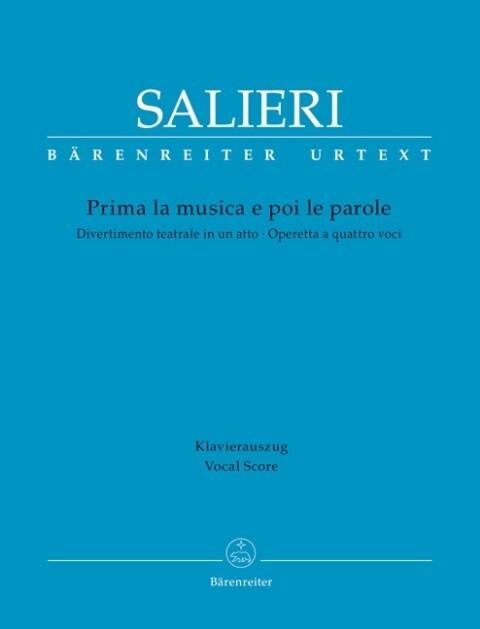 Prima la musica e poi le parole, Klavierauszug