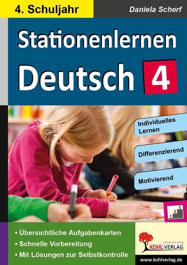 Kohls Stationenlernen Deutsch 4. Schuljahr