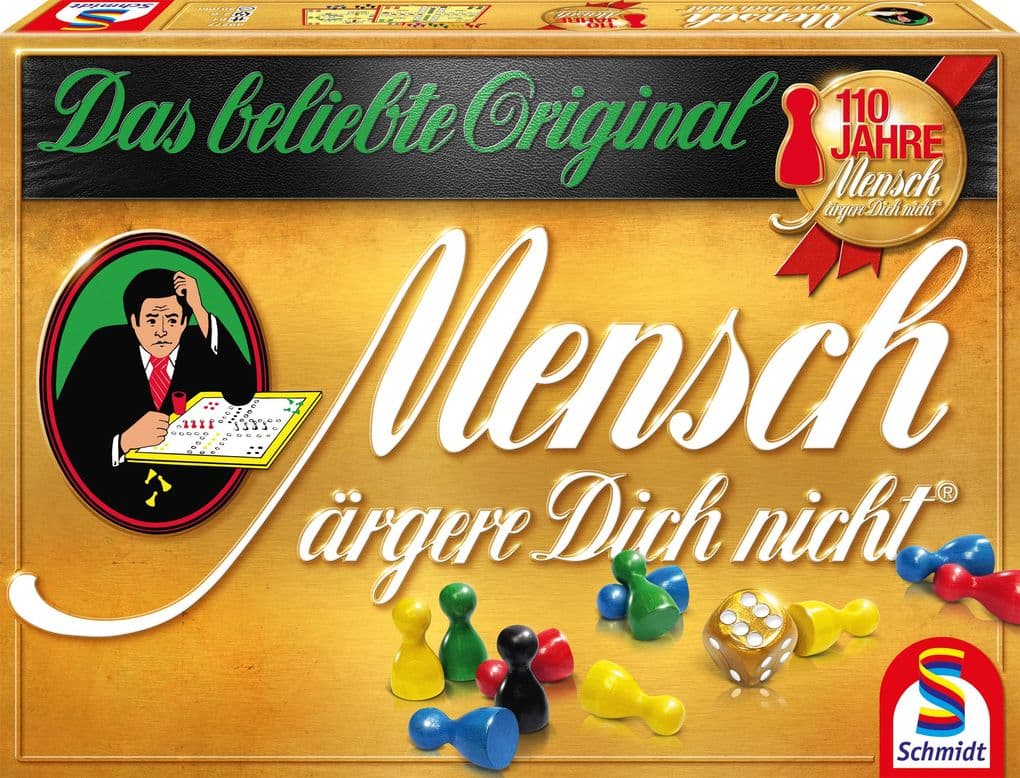 Schmidt Spiele - Mensch ärgere Dich nicht - Gold-Edition