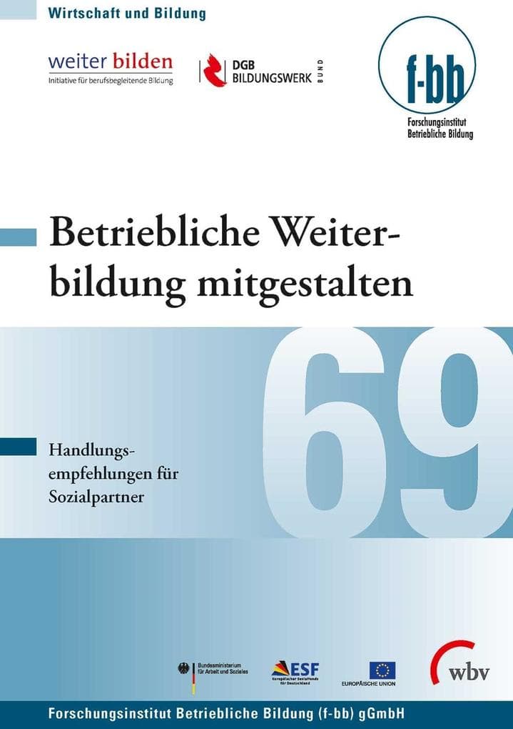 Betriebliche Weiterbildung mitgestalten