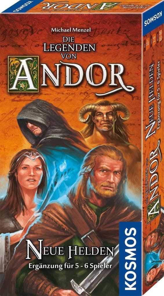 Die Legenden von Andor - Erweiterung - Neue Helden