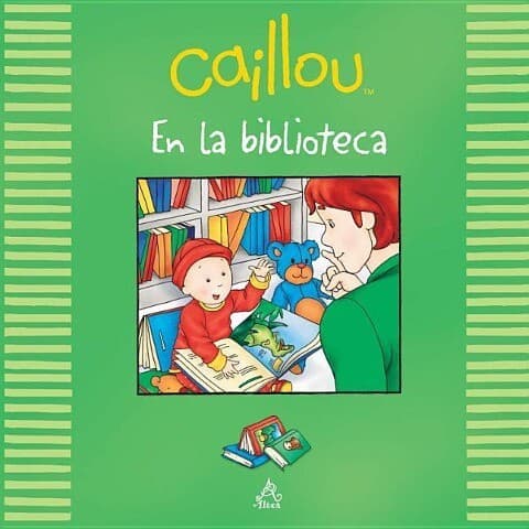 Caillou En La Biblioteca