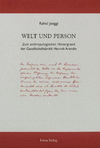 Welt und Person