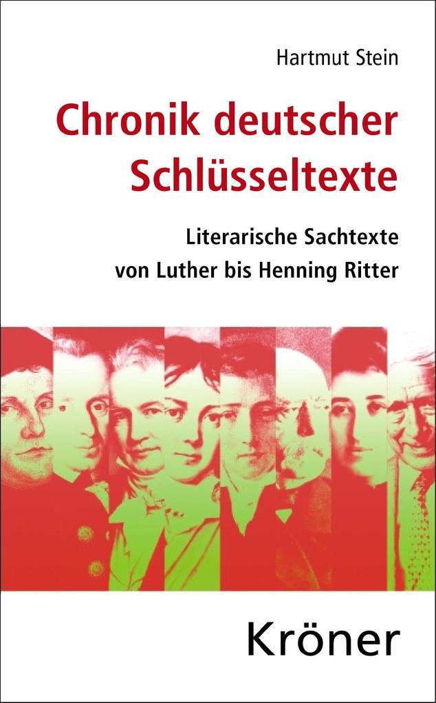 Chronik deutscher Schlüsseltexte